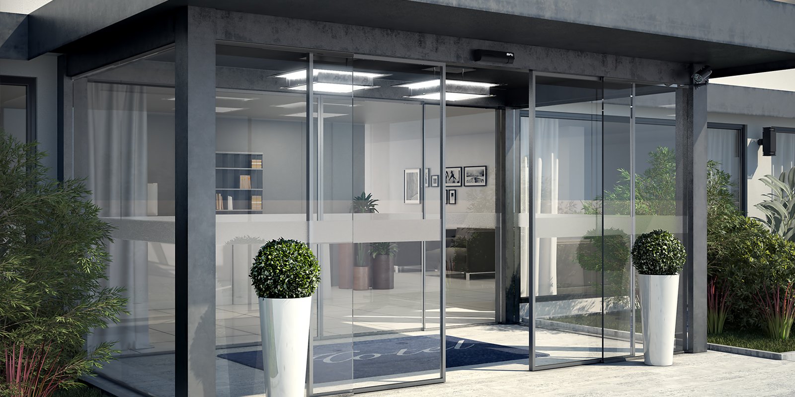 Toughened Glass Shop Fronts